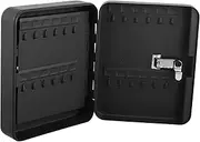 CLISPEED 1Set Wall Mounted Key Management Box with Code Lock Slots Key Security Cabinet for Home Office and Schools Construction Scratch Resistant Finish