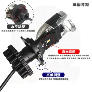 台灣製造「 匠心 X1 LED 魚眼 (遠燈加強版)」ADI 保固一年ㄧH4 HS1 H17 LED大燈 直上魚眼