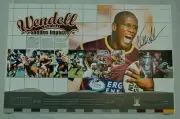 WENDELL SAILOR SIGNED FRAMED SUDDEN IMPACT LIMITED EDITION BRONCOS CAREER PRINT