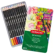 Derwent Academy Coloured Pencils 12 Pack