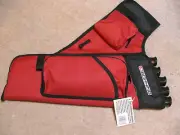 ARCHERY SIDE QUIVER. EXTRA STRONG. 5 ARROW TUBES, RIGHT HAND. Made USA
