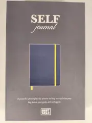 Self Journal - Simple Fabric Covers Diary Planner Notebook - Blue