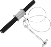 OKJHFD Forearm Wrist Roller Trainer Muscle Training Fitness Equipment with Foam Handle Cover for Muscle building and Injury prevention Hand Grip Strength