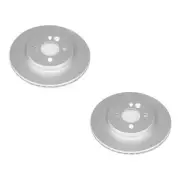 SET-P15EBR854EVC-2 Powerstop 2-Wheel Set Brake Discs Front for Mini Cooper 07-16 (for: Mini)