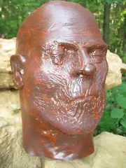 Imhotep BLOODY Mummy Boris Karloff Latex Mask Display Famous Universal Monsters