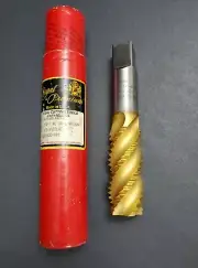 NEW Regal USA! 1⅛"-7 NC Spiral Flute Tap H.S.G. TiN H6 Machinist Cutting Tool HS