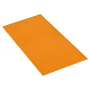 PMMA Acrylic Sheets Colored Non Transparent 12 x 6 Inch Orange for Crafts