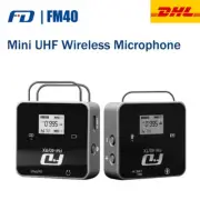 Feidu FM40 Portable Mini UHF Wireless Microphone Kit for Smartphone DSLR Camera