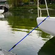 710FT Boat Bungee Dock Line Shock Absorbing Mooring Rope with Foam Float