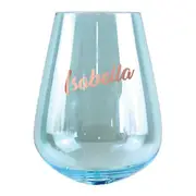 2pc Isabella Stemless 13cm/600ml Wine Glass Cocktail Party Drinking Tumbler Set
