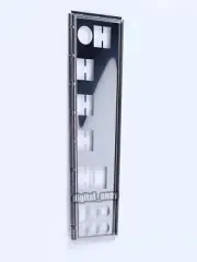 OEM I/O Shield For GIGABYTE GA-990X-Gaming SLI, GA-970-Gaming SLI Backplate