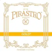 Pirastro Gold Label Cello Strings, Medium Gauge, Authorized Dealer
