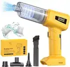 150W Cordless Handheld Vacuum Cleaner for DeWALT 20V Battery (No Battery), 18KPa