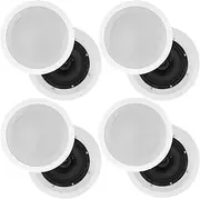 8X 6.5in 100W Poly Ceiling Speakers CS607.8