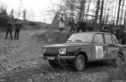 Gunter Ruttinger Gunter Bork Wartburg Knight 1968 Rally Car Old Photo 4