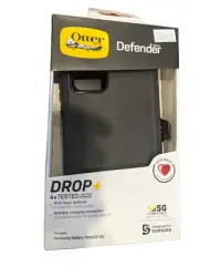 OtterBox Defender Protection Case For Samsung Galaxy Note20 5G- Black (77-65251)