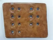 CREST CLASSIC FAUX WOOD GRAIN BLANK SWITCH PANEL 9 1/8" X 7 3/8" MARINE BOAT