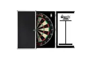 TEX PRO Dart Board Set Aluminium Dart Board Cabinet