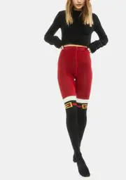 [MeMoi] Milk N' Cookies Santa Boots Tights