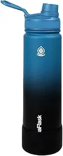 Vacuum Insulated Water Bottle with Spout Lid I Double Wall Wide Mouth Stainless Steel Water Flask I Reusable Leak Proof BPA-Free I for Gym, Travel, Sports - 650ml (Dusk)