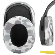 Geekria Protein Leather Ear Pads for Skullcandy Hesh 3 Crusher ANC Headphones