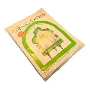 Leisure Arts Canvas Capers #204 My House Key Holder 8" × 10" Made In The USA Vtg