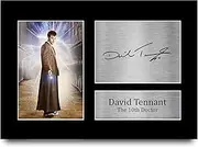 HWC Trading David Tennant Gift Signed A4 Printed Autograph Doctor Dr Who Gifts Photo Picture Print Display
