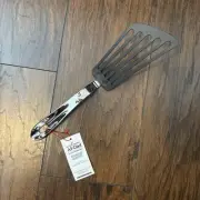 ALL-CLAD Utensils 18/10 stainless nonstick FLEXIBLE SLOTTED TURNER/Spatula New