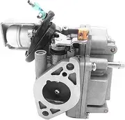 Boat Motor Carburetor Assembly 6AH-14301-00,Compatible With Yamaha 4-Stroke 20HP 4-Stroke Outboard Engine Carbs Assy 6AH-14301-01 Parts