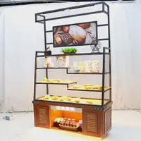 在飛比找蝦皮商城精選優惠-【開立發票】免運 鐵藝麵包櫃 麵包展示櫃 蛋糕模型櫃 麵包展