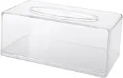 BRIGHTFUFU Quality Crafted Acrylic Square Tissue Container Tissue Holder Cover Stylish Storage Solution