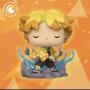 FUNKO POP Figure Funimation Zenitsu Agatsuma 987 2021 EXCLUSIVE With Protector