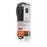6-outlet Surge Protector with 4ft Power Cord