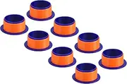uxcell 3inch Shrink Wrap Handle, 8 Pcs Stretch Wrap Dispenser Stretch Film Dispenser Plastic Hand Dispenser Saver Protection for 3inch Core Furniture Wrapping Moving Packing, Purple
