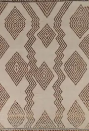 Geometric Moroccan Oriental Area Rug 8x11 Modern Handmade Living Room Carpet
