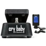 Dunlop GCB95F Cry Baby Classic Fasel Inductor Wah Pedal with Tuner
