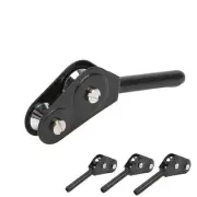 5.0mm Double Roller Fishing Rod Guide Tip Pulley Ring Rod Guide Tips Fishing AC