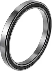 X AUTOHAUX 6821DDU Deep Groove Ball Bearings 105x130x13mm P5 Double Rubber Seal Lubricated Bearings 1 Pc Car Scooter Skateboard Wheel Universal Black Silver Tone
