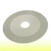 100mm x 20mm x 1mm Double Side Glass Diamond Saw Cutter Cutting Disc Silver Tone