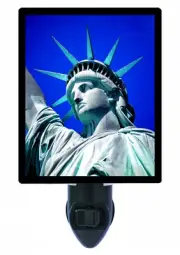 Patriotic Decorative Photo Night Light, Statue of Liberty