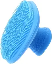 BELLIFFY Cleansing Brush Bath Seat Shower Sponge Scrubber Sponge Nose Bathtub Exfoliating Sponge Bath Seat Bath Comb Brush Bath Kits Facial Sponges Blue