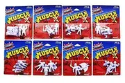 Masters of the Universe M.U.S.C.L.E., Set of 8 Packs 24 Figures Total