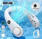 Neck Fan Bladeless Air Cooler Rechargeable Portable Neckband Fan 4000mAh OZ
