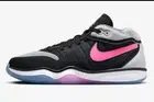 NIKE AIR ZOOM G.T. GT HUSTLE 2 FUNDAMENTAL BLACK-PLATINUM-WHT SIZE 15 DJ9405-004