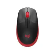 Logitech M190 Full-Size Wireless Mouse - RED 910-005915