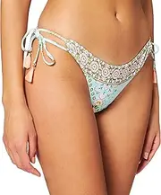 [Seafolly] Women's Brazilian Loop Side Tie Bikini Bottom Swimsuit