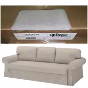 IKEA VRETSTORP Slipcover Cover for sleeper sofa TOTEBO LIGHT BEIGE 504.853.68