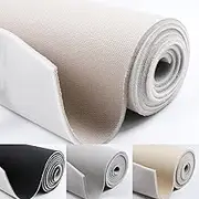 Foam Backed Automotive Flat Knit Headliner Fabric Roof Lining Upholstery Craft Replace (Gray Beige, 1.5M x 2.2M)