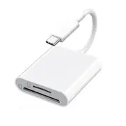 Card Reader for iPhone, MacBook, Type C Memory Card Reader, SD Card Adapter Supports SD and MicroSD, USB C to SD Card Reader for PC, Computer, Android