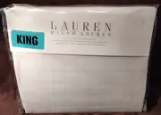 Lauren Ralph Lauren Mirabeau Paisley King Extra Deep Fitted Sheet - Cream